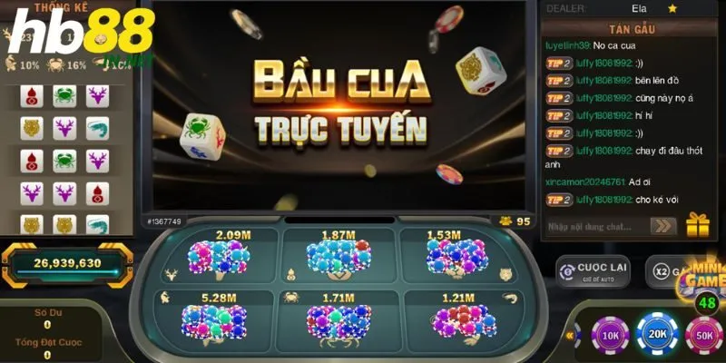 Giới thiệu game Bầu cua